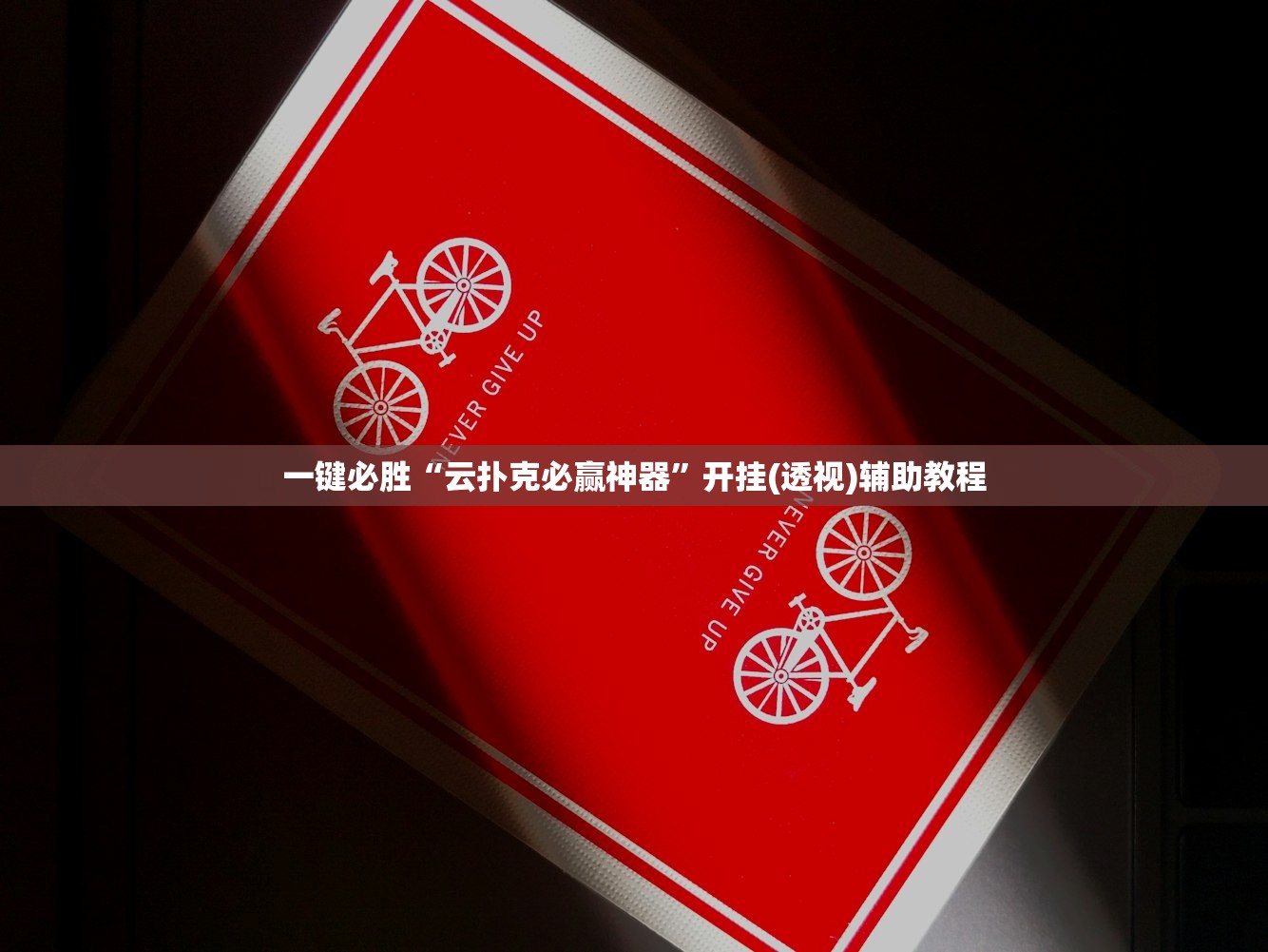 一键必胜“云扑克必赢神器”开挂(透视)辅助教程
