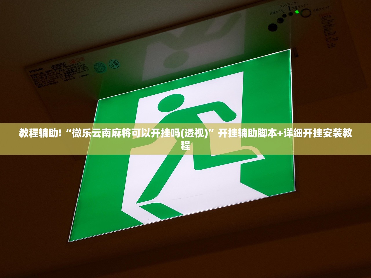 教程辅助!“微乐云南麻将可以开挂吗(透视)”开挂辅助脚本+详细开挂安装教程