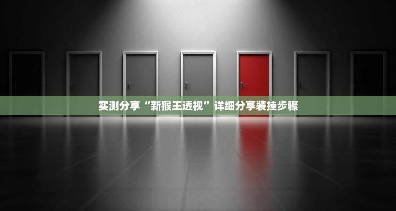 实测分享“新猴王透视”详细分享装挂步骤