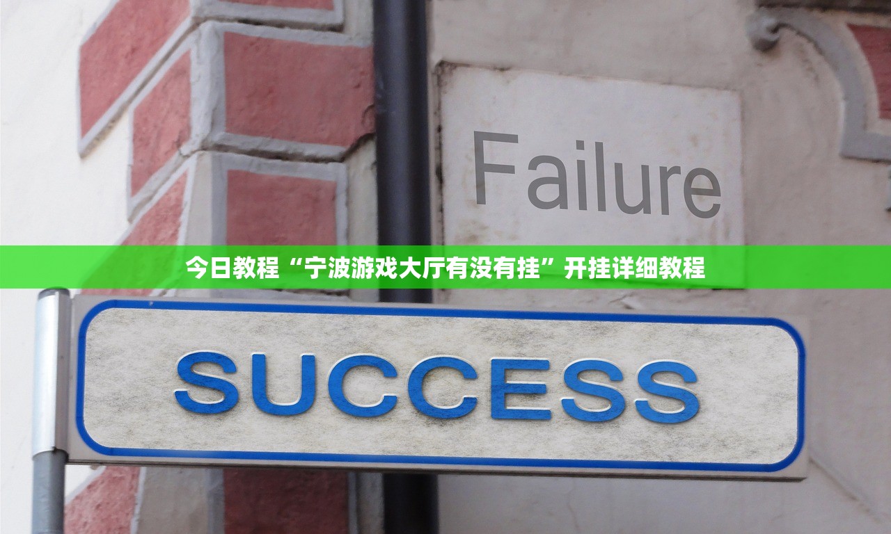 今日教程“宁波游戏大厅有没有挂”开挂详细教程