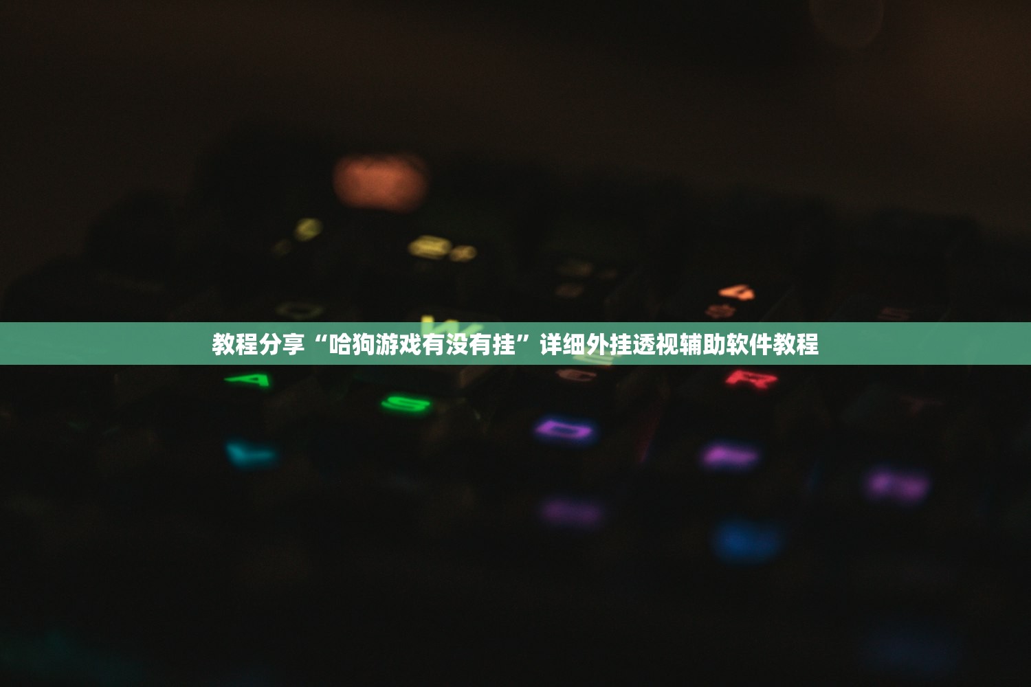 教程分享“哈狗游戏有没有挂”详细外挂透视辅助软件教程